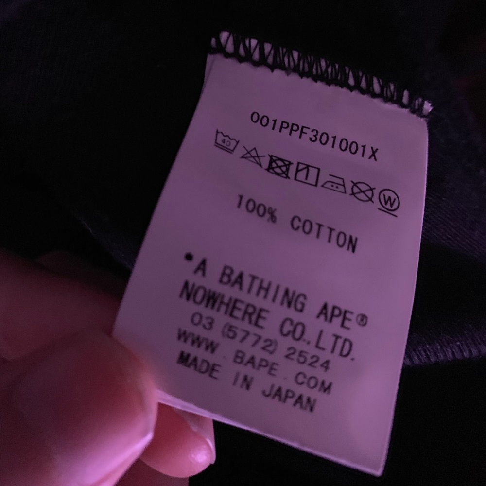 Bathing ape hoodie (authentic)